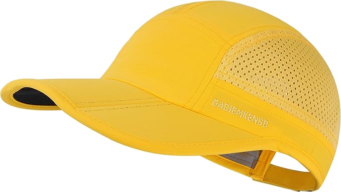 GADIEMKENSD Mens Folding Outdoor Hat Long Brim UPF 50+ Sun Protection