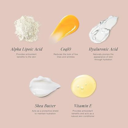 Jouer Skin Barrier Cream - Skin Barrier Repair Moisturizer - Hydrating Hyaluronic Acid DD Cream - Wrinkle Cream - Anti Aging Night Face Cream with Alpha Lipoic Acid and Coq10-2 oz