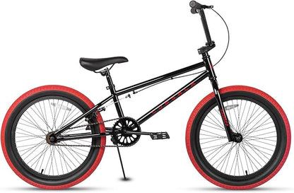 Freestyle BMX Bike, 18 20 Inch Kids Bicycle for 5-13 Years Old Kids and Beginner Level Rider, Multiple Colors