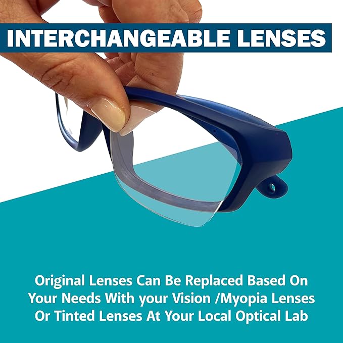 BLUE CUT Sports Protection Goggles, Anti-Fog Lenses Safety Glasses for Basketball, Pickleball and All Outdoor Sports