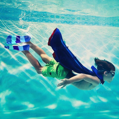 Kids Swim Fins,Short Kids Fins Youth Swimming Flippers for Lap Swimming Training for Children Girls Boys Beginners