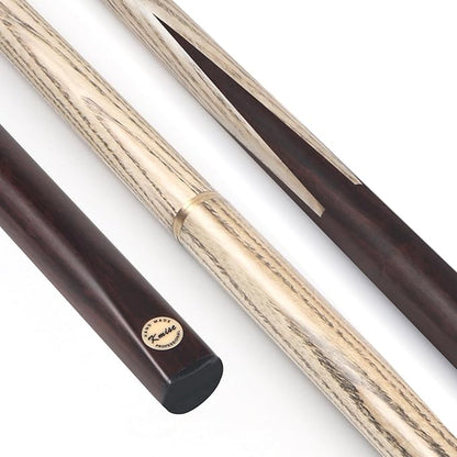 Kmise Pool Cue Set of 3, 57-inch Cue Sticks with 9.5mm Pro Tips, Splicing Process, Handmade from Premium Wood, Pool Sticks for Adults, for Men and Women, Bar Home Taple Sports