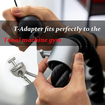 Ankle Workout Straps for Tonal Gym Machine,Hot Pink Adjustable Ankle Strap Attachments for Tonal,with Special Tonal Adapter Accessory