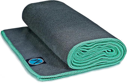 Youphoria Yoga Microfiber Non-Slip Towel - Hot Yoga Mat Towel for Enhanced Grip and Sweat Absorption