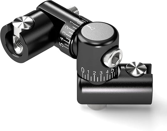 Bow Stabilizer Kit, Adjustable Bow Rod Stabilizer for Compound Bows, Quick Disconnect Single-Sided V-bar Mount, Aluminum Alloy Sidebar Mount Bow Mount