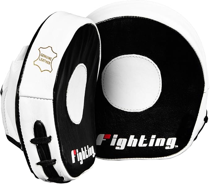 Fighting Sports Tri-Tech® Elite Punch Mitts, Black/White