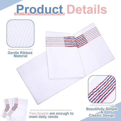 Mixweer Caddy Golf Towel 22" x 42" Large Caddy Towel Camping Sport Towels Cotton Soft Towels for Man Golf Lovers