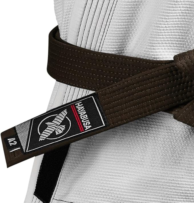 Hayabusa 2.0 Adult BJJ Belt - Premium Quality, IBJJF Compliant, Reinforced Double Stitching