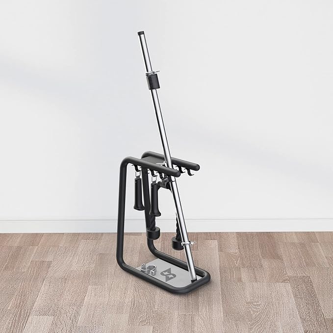 Gym Accessories Organizer, Home Gym Accessories Hanger, 10 Metal Hooks Heavy-Duty Gym Accessory Storage for Home Exercise and Fitness Gear