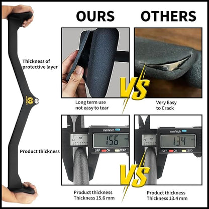 LAT Pulldown Attachment,Back Tricep Bar Strength Training,Handle Grips Lat Pull Down Bar Press Down Exercises,Cable Machine Accessories, Cable Back Attachments for Home Gym