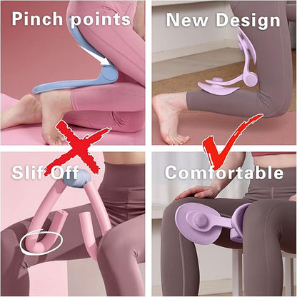 Thigh Trainer - Thigh Exerciser & Toner for Women, Inner Thigh Workout Equipment with 26lbs Resistance, Kegel Exercise Tool for Pelvic Floor & Thigh Tightening (Upgraded)