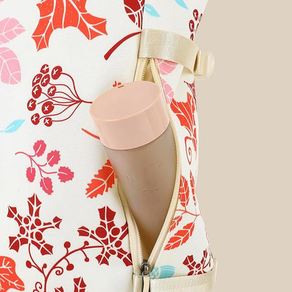 Kalesi Floral Gym Duffle Bag Backpack 4 ways for Women Waterproof with Shoes Compartment for travel Sport Hiking laptop Lightweight, XL