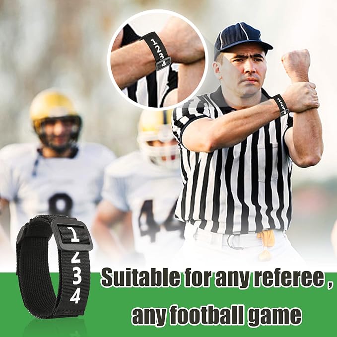 Football Referee Gear 3Pcs Football Down Indicator Football