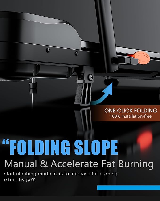 340lb Capacity Walking Pad Treadmill with 12% Incline, Big LED Display Under Desk Treadmill Support Full Manual/3-Preset Countdown/App Mode, Portable Treadmills for Small Spaces