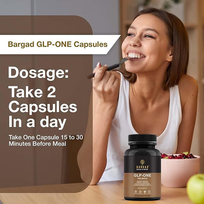 GLP-1 Supplement for Women & Men, GLP Activate Natural Formula, Hunger & Metabolism Support - Expert Formulated to Supports GLP1 Naturally | Probiotic and Prebiotic (60 Capsules)