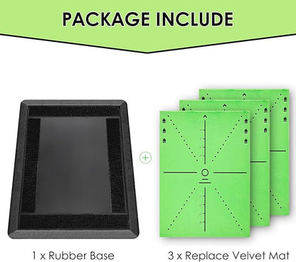 Golf Hitting Mat with Swing Path Tracer – Durable Golf Practice Mat for Indoor/Outdoor Use, Driving & Chipping Training – Golf Training Aid and Gift for Men & Women