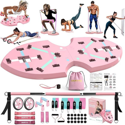 LALAHIGH Portable Home Gym System for Men and 20 Fitness