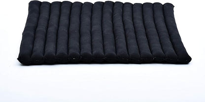 Leewadee Zabuton Seating Cushion – Square Floor Seat for Meditation Exercises, Light Yoga Mat Filled with Kapok