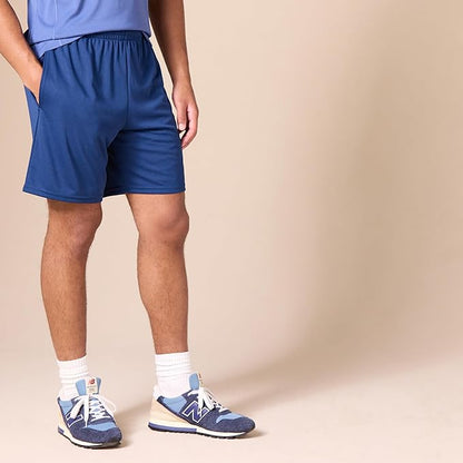 Amazon Essentials Men's Performance Tech Loose-Fit Shorts (Available in Big & Tall), Pack of 2