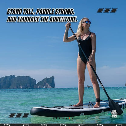 Inflatable Paddle Board with Premium SUP Board Accessories, Allround Paddle Boards for Adults/Kids,Stand Up Paddle Board Defender Collection