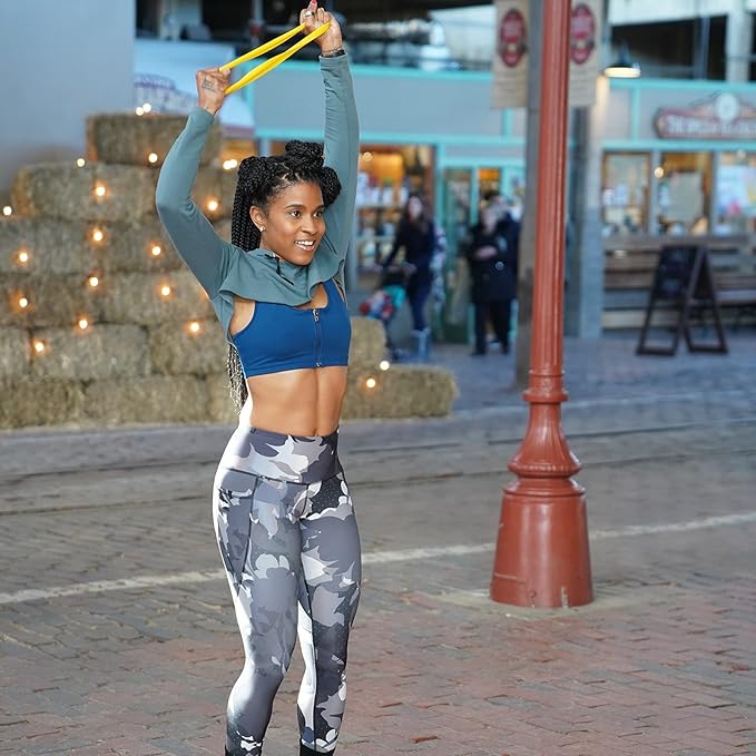 Beachbody Resistance Bands for Booty and Thigh Workouts, Unisex Strength Workout Exercise Loops for Women & Men, Light, Medium & Heavy Resistance Levels, 12 Inch, 3 Pack