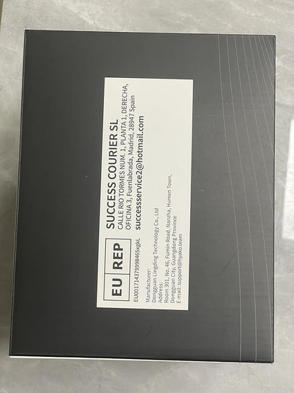 HYAKO F1 4-Heads Handheld Electric Deep Tissue Body Massager – Portable Orbital Professional Muscle Massager Tool for Easing Shoulder and Back Tension and Chiropractic Tool for Myofascial Release