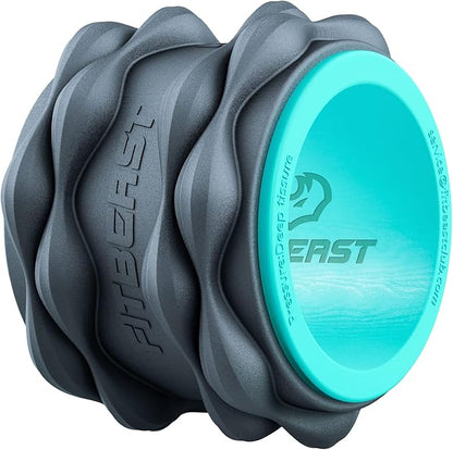 FitBeast Back Roller, Back Wheel Foam Roller - Targeted Muscle Roller for Deep Tissue Massage, Back Stretcher