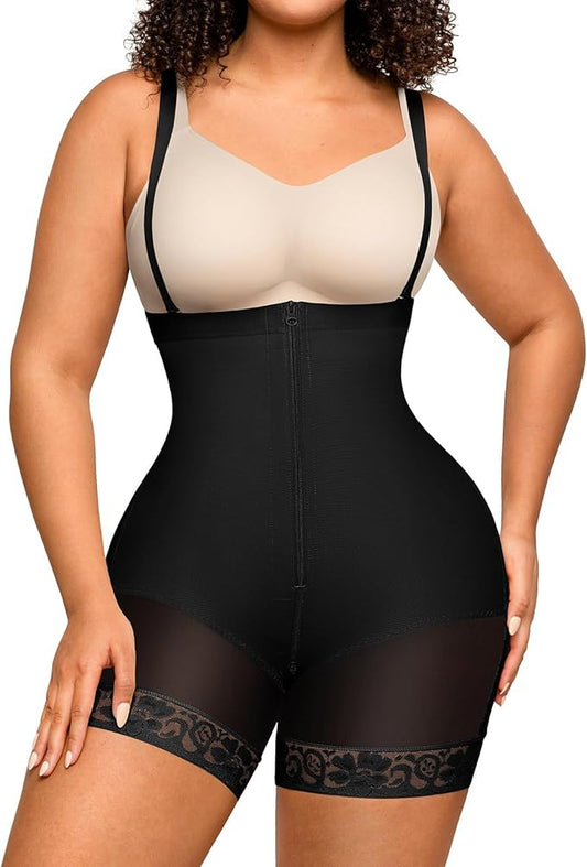 FeelinGirl Faja Body Shaper Tummy Control Shapewear for Women Butt Lifter Post Surgery Fajas Postparto Para Mujer