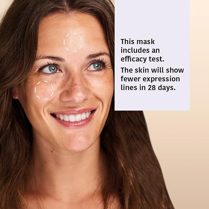 IROHA NATURE Firming & Anti-Aging Tissue Face Mask with Phyto Retinol (Bakuchiol) & Peptides (Pack of 15) | Improves Firmness & Elasticity | Results in 15 Minutes | Cruelty-Free