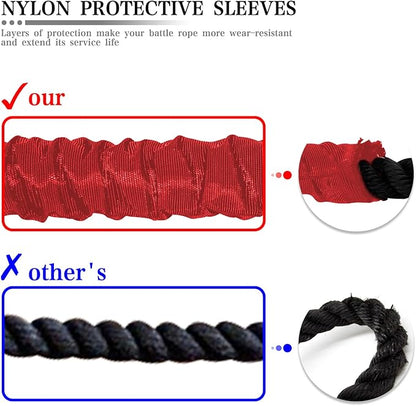 Battle Rope Battle Ropes for Exercise Workout Rope