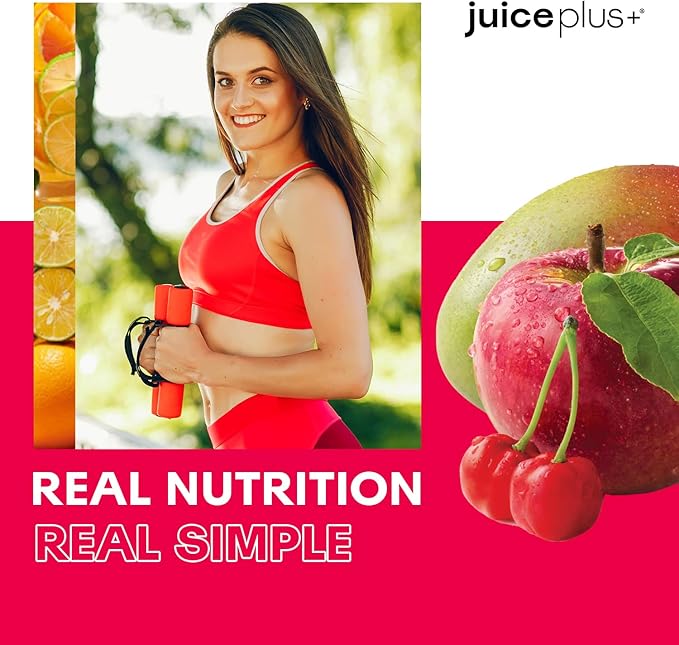 Juice Plus+ Fruit Blend Soft Chews (Chewables) - Boost Your Nutrition with 11 Fruits & Plant Ingredients - Vegan Gummy for Kids & Adults - Vitamins, Whole Food Nutrition - 120 Chewables