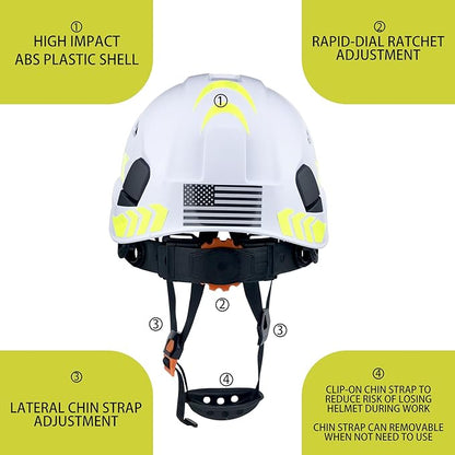 Hard Hat Safety Helmet Construction Industrial Head Protection ANSI Z89.1 CE EN397