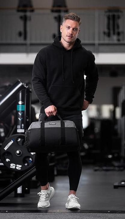 Fitgriff® Gym Bag V2 for Men and Women with Shoe & Wet Compartment - Duffle Bag for Travel, Sports, Fitness and Workout