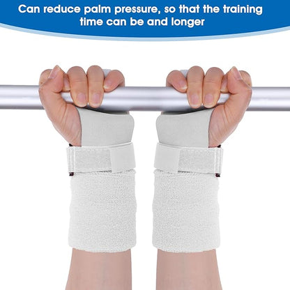 2 Gymnastics Grips Wristbands Sets for Girls Youth Kids