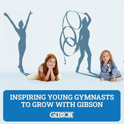 Gibson Athletic Engage Gymnastics Games, At Home Gymnastics Gym Equipment For Aspiring Gymnasts, Folding Tumbling Mat With Carry Handles, Folding Balance Beam, Spinning Wheel, Kids Exercise, Multiple Set-Up Options