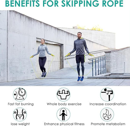 24/36 Pack Pvc Jump Rope, Adjustable Speed Jump Rope with Plastic Handles for Men Women, Skipping Rope for Exercise and Gym Fitness