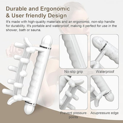 Fascia Massage Tool Blaster for Cellulite,Trigger Points Massage Tools,Neck Back and Shoulder Message Stick ＆ Cellulite Massager,Gifts for Women Men