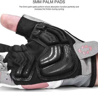 INBIKE 5mm Padded Half Finger Bike Bicycle Cycling Gloves