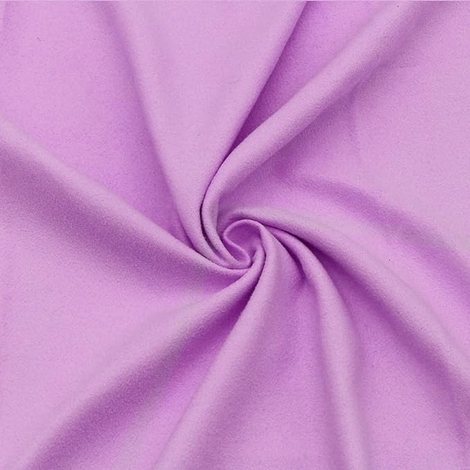 Eunzel 2 Pack Hot Yoga Towel Non Slip Yoga Mat Towel Non-Slip Sweat Absorbent Microfiber Towel for Hot Yoga, Pilates and Workout 72" x 26.5", Purple