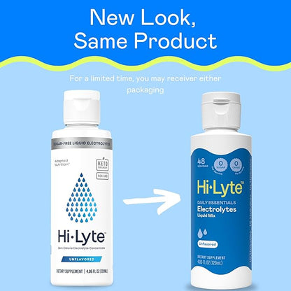 Hi-Lyte Electrolytes for Fasting, Immune Support and Rapid Hydration | 48 Servings | NO Calories NO Sugar | 20%+ More Potassium, Magnesium & Zinc