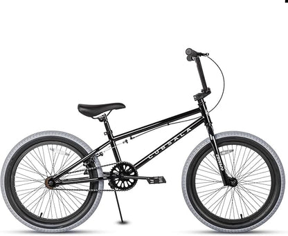 Freestyle BMX Bike, 18 20 Inch Kids Bicycle for 5-13 Years Old Kids and Beginner Level Rider, Multiple Colors