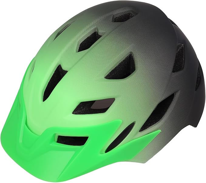 Kids Bike Helmet,Bavilk Kids Boys Girls Bike Helmets with LED Light Detachable Visor Children Youth Teen Multi-Sport for Skating Cycling Scooter Skateboard Adjustable & Lightweight 19.7"-22.4"