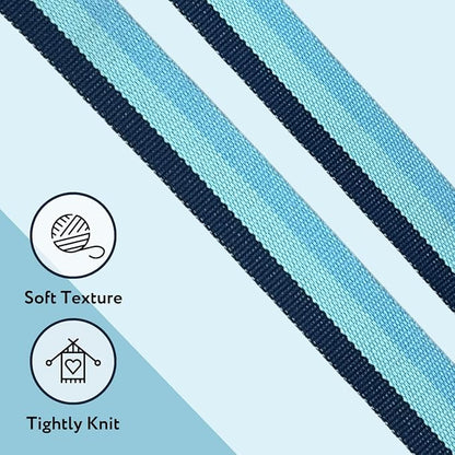 California Yoga Strap | Yoga Belt with Safe Adjustable D-Ring Buckle for Pilates | Stretching Strap | Exercise Bands | Physical Therapy | Improves Sitting Posture