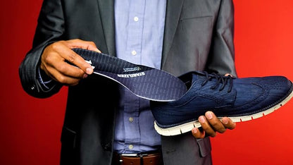 10 Seconds Stabilizer Insole, Medium Corrective Arch, Soft Support, Designed for Instability and Low-Profile Footwear, Deep Heel Cup, Anti Odor and Blister Topper. (M 5/6, W 7.5/8.5)