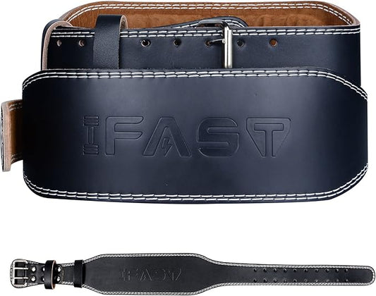 Leather Weight Lifting Belt 4 Inch