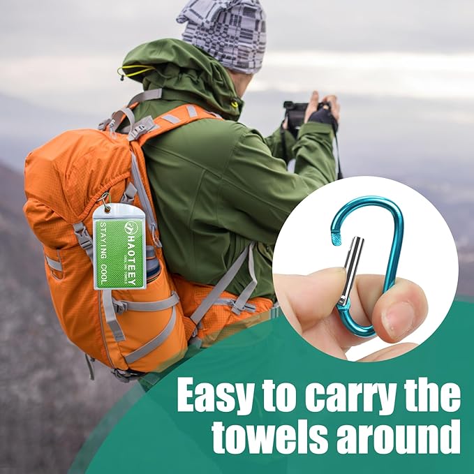 Cooling Towels Pack of 30, 40"*12" Neck Cool Towel Bulk, Cold Towels for Neck and Face, Cooling Rags Sports Towel for Hot Weather, Running, Soccer, Yoga, Gym, Golf