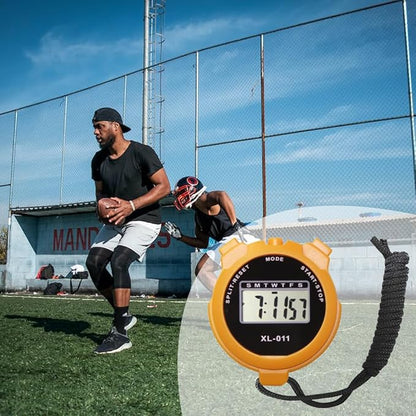 16-Pack Multi-Function Electronic Digital Sport Stopwatch Timer, Large Display with Date Time and Alarm Function, Sports Coaches Fitness Coaches and Referees