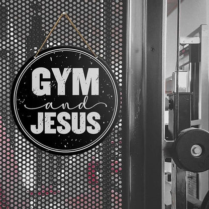 Gym Sign Decor, Home Gym Sign, Workout Room Fitness Room Decor Gym Sign Decoration, Gym Gift for Trainer Exercise Lover, Gym And Gym