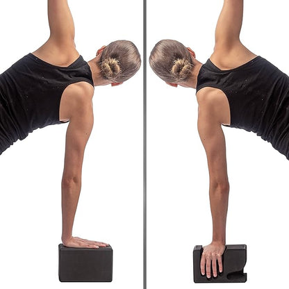 WRIST Buddy® Yoga Blocks 2 Pack | Reduces and Prevents Wrist Pain, Enhances Comfort Stability and Grip Strength on the Blocks | Hand-Shaped Blocks | EVA Yoga Accessories Set | Best Gifts for Yoga