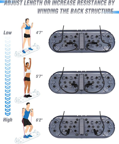Hikeen Home Workout Equipment to Help Achieve Fitness Goals 27-in-1 Portable
